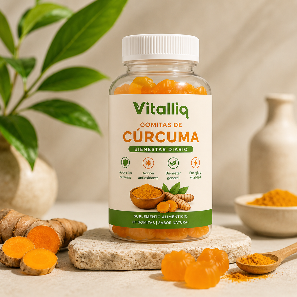 Gomitas de Cúrcuma